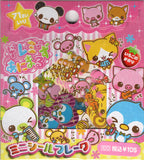 Crux Vintage Music Animals Rare Sticker Sack