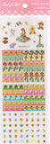 Vintage 2010 Suzy's Zoo Rare Sticker Sheet