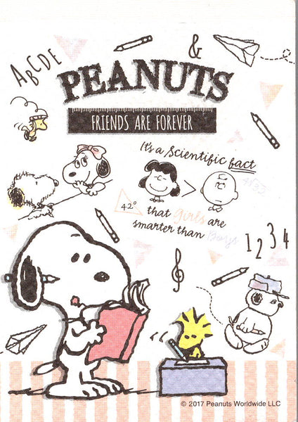 Sun Star 2017 Peanuts Deadstock Mini Memo Pad