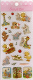 Vintage 2010 Suzy's Zoo Rare PVC Sticker Sheet