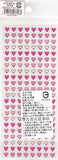 Pool Cool Vintage Heart Series Rare PVC Sticker Sheet