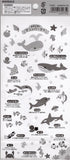 Mind Wave Sea Life Puffy Sticker Sheet