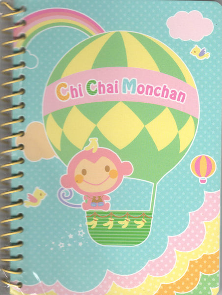 Sanrio 2007 Vintage Chi Chai Monchan Rare Small Spiral Notebook