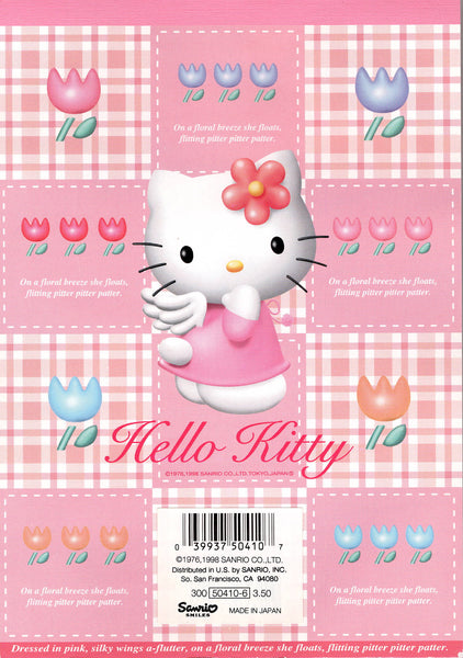 Sanrio 1998 Vintage Hello Kitty Rare Letter Pad