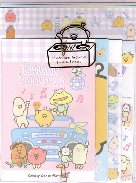 San-x Chickip Dancers Letter Set