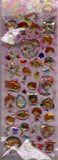 Crux Vintage Happy Charm Rare PVC Sticker Sheet
