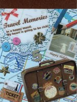 Kamio Vintage Travel Memories Rare Mini Memo Pad