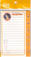 Orange Story Vintage Lovely White Rare Diary Refill Papers