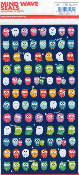 Mind Wave Owl Sticker Sheet