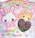 Crux Sparkly Rabbit PVC Sticker Sack