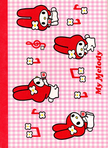 Sanrio 1998 Vintage My Melody Rare Medium Memo Pad