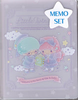 Sanrio 2022 Little Twin Stars Deadstock Cased Memo Set