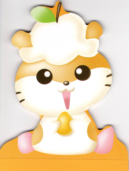 Sanrio 2000 Vintage Corocorokuririn Rare Die Cut Memo Pad
