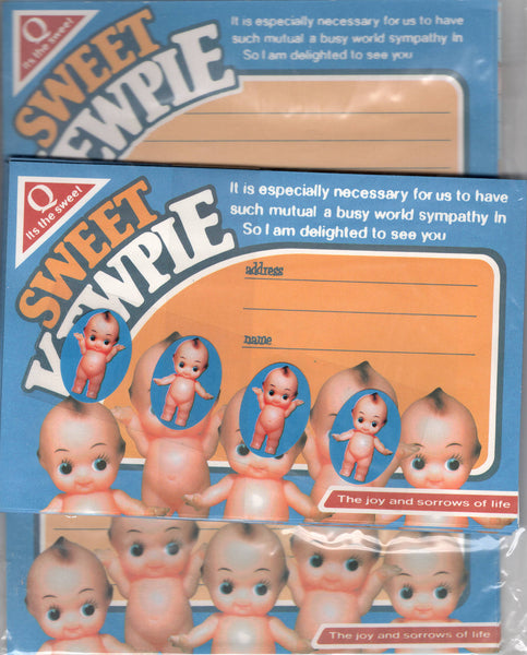 Create Co Vintage Sweet Kewpie Rare Letter Set