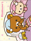 San-x Vintage 2009 Rilakkuma Rare Fold Out Mini Memo Pad
