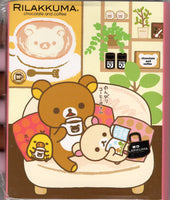 San-x 2011 Vintage Rilakkuma Rare Fold Out Mini Memo Pad
