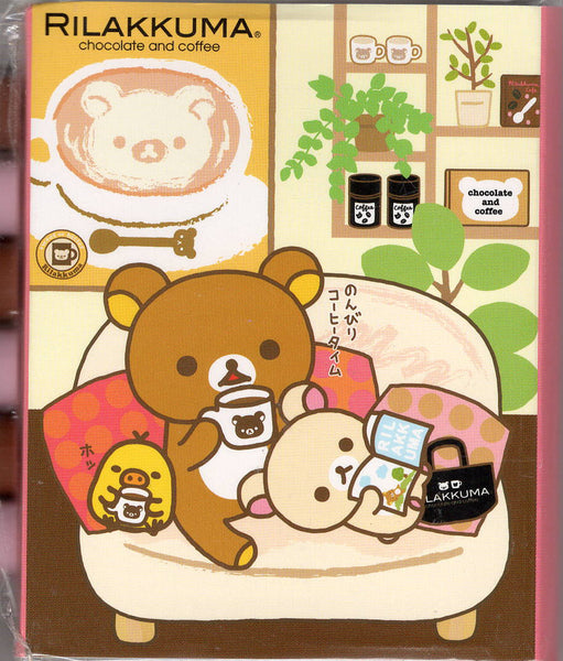 San-x 2011 Vintage Rilakkuma Rare Fold Out Mini Memo Pad