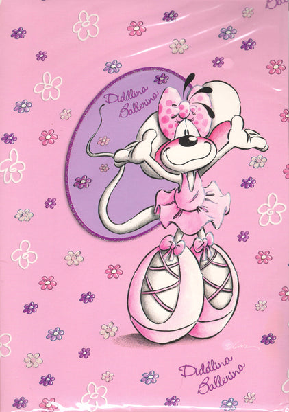 Vintage Diddlina Ballerina Rare Folder Letter Set