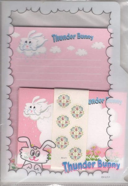 Vintage Thunder Bunny Rare Mini Letter Set