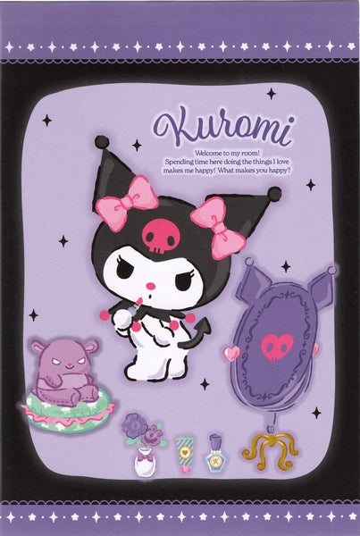 Sanrio Kuromi Collectible Loose leaf Letter Pad