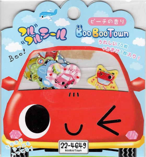 Q-Lia Vintage Boo Boo Town Rare Sticker Sack