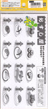 Mind Wave Rare Sushi Puffy Sticker Sheet