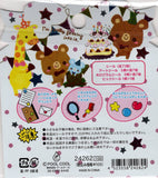 Pool Cool Vintage Bear's Friends Rare Sticker Sack