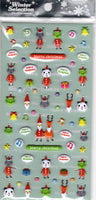 Mind Wave Christmas Puffy Sticker Sheet