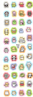 Petit Animals Sticker Sheet