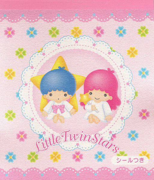 Sanrio 1999 Vintage Little Twin Stars Rare Square Memo Pad