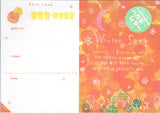 Kamio Vintage 2000 Winter Song Rare Postcard Letter Set