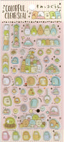 San-x 2017 Sumikko Gurashi Rare PVC Sticker Sheet