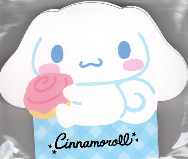 Sanrio 2024 Cinnamoroll Deadstock Die Cut Memo Pad