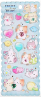 Fruity Melty Diary Super Puffy Sticker Sheet