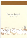 Crux Motchiri Animals Mini Memo Pad