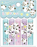 Q-Lia Sweet Smooch Panda Pencil Caps