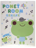 Q-Lia Vintage Ponet Room Frog Rare Die Cut Large Memo Pad