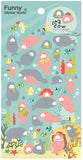 Manatee Sea Cow Puffy Sticker Sheet