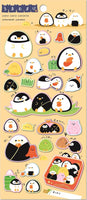 Mind Wave Penguin Puffy Sticker Sheet