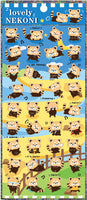 Nekoni Red Panda Puffy Sticker Sheet