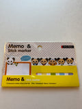 Panda Sticky Notes & Memo Pad