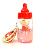 Fairy Milk Bottle Water Key Charm