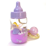 Fairy Milk Bottle Water Key Charm