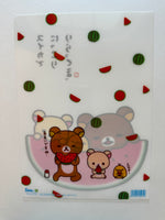 San-x Rilakkuma A4 File Folder