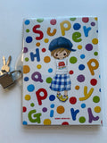Kamio Vintage Super Happy Girl Rare A6 Diary