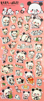 Kamio Mochi Mochi Panda Gel Sticker Sheet