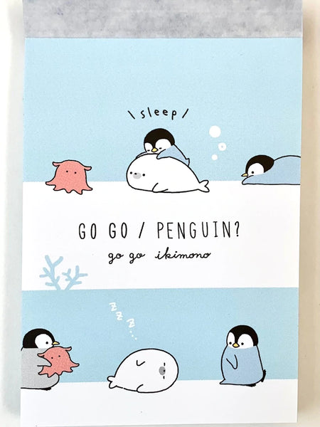 Crux Go Go Penguin Mini Memo Pad