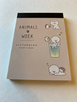 Crux Animals Week Mini Memo Pad