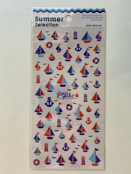 Mind Wave Petit Yahct Sailor Sticker Sheet