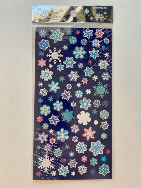 Mind Wave Winter Snow Sticker Sheet